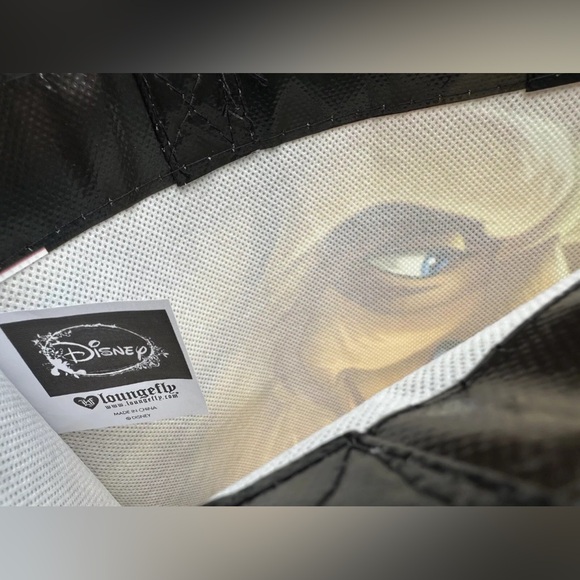 2 Disney Loungefly Hot Topic Totes Beauty & The Beast Nightmare Before Christmas - Picture 4 of 15